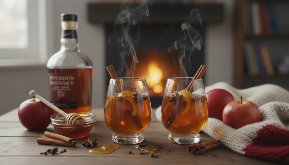 Spiced Whisky Apple Glow