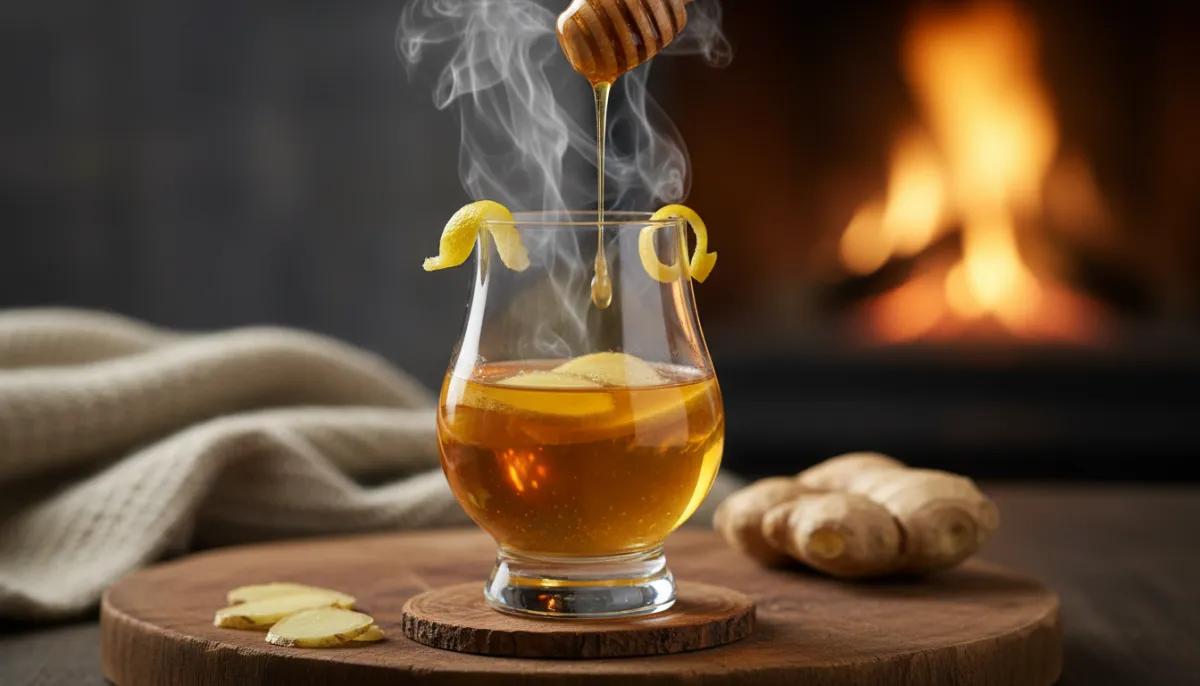 Warm Whisky Ginger Tea