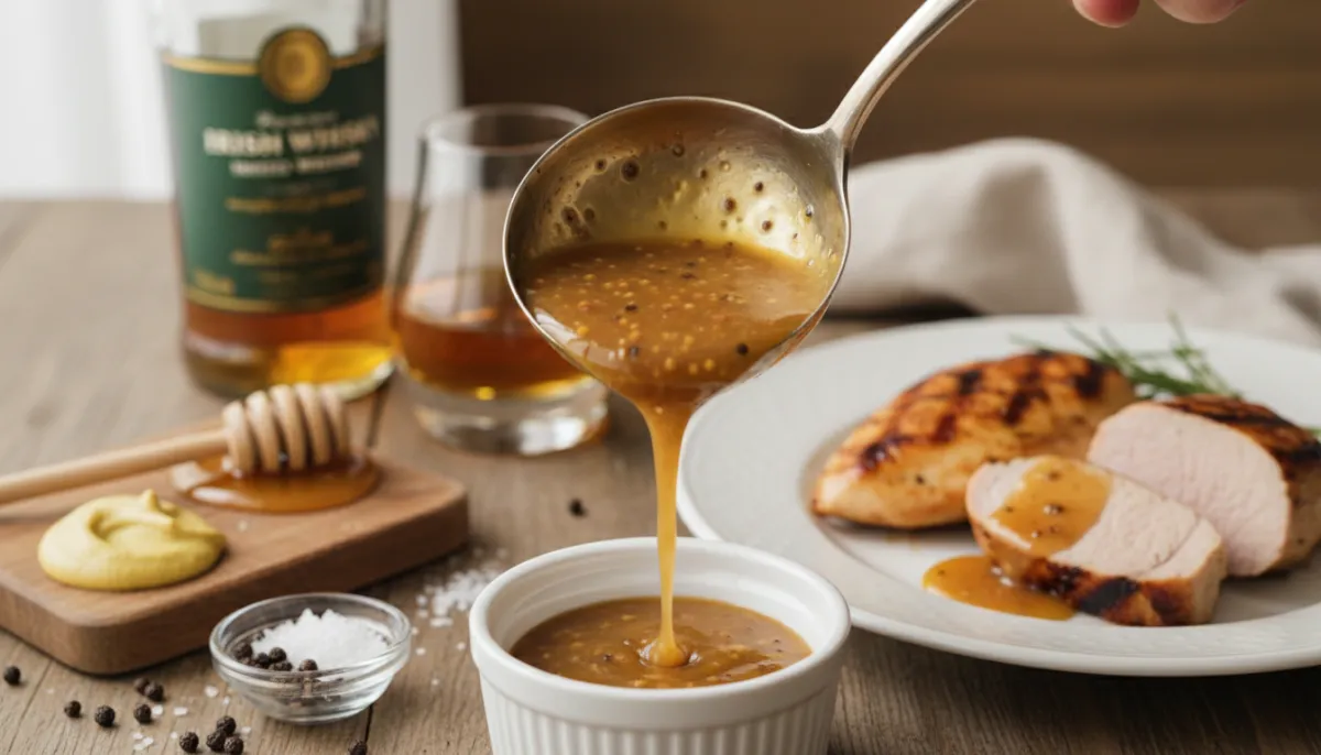 Whisky Honey Mustard Sauce