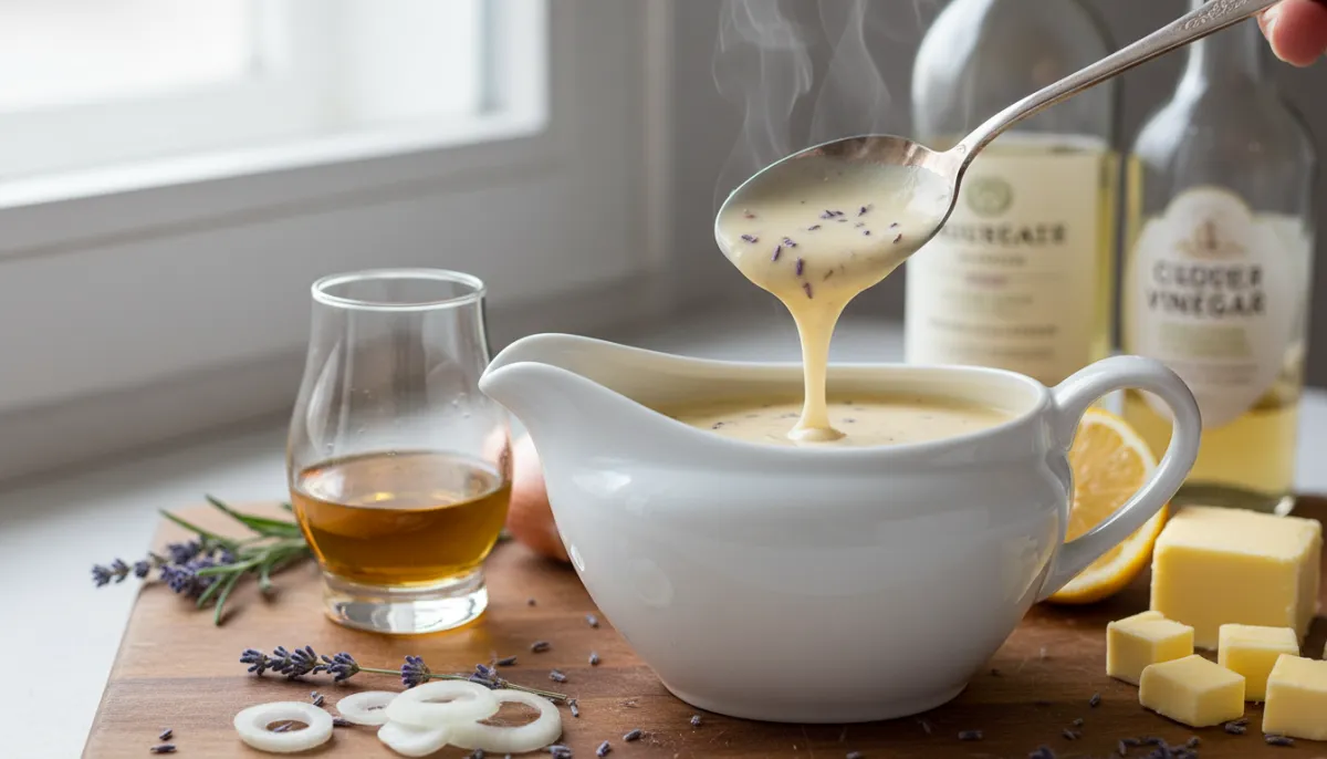 Whisky Lavender Beurre Blanc