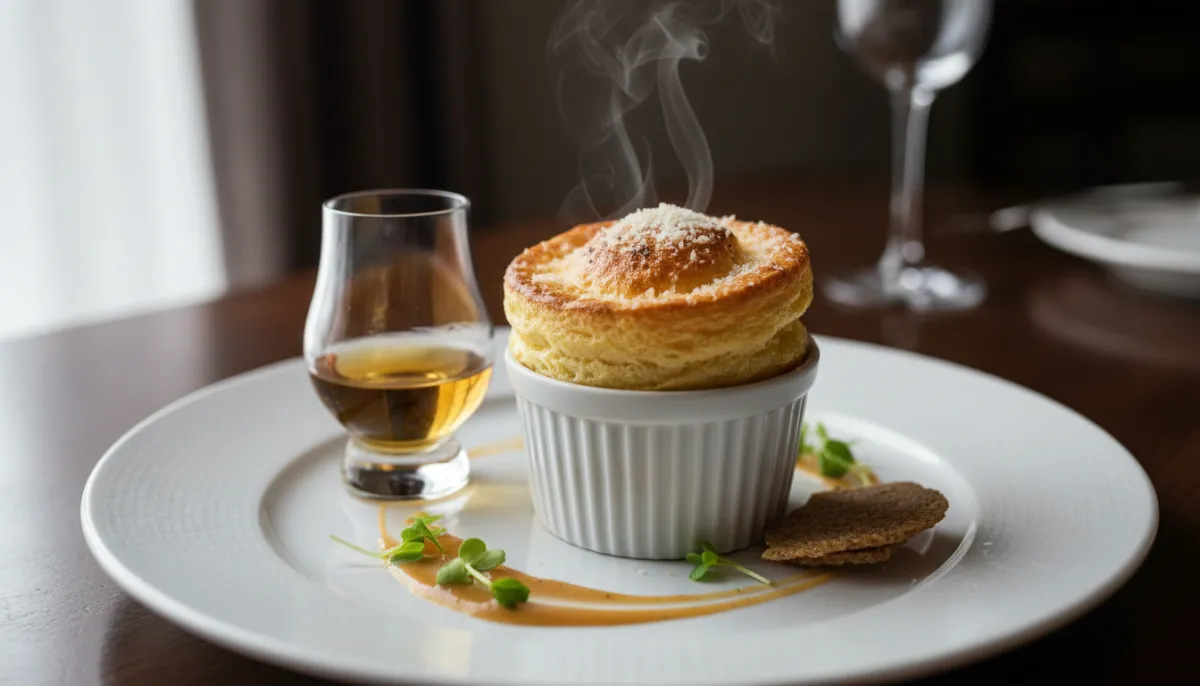 Whisky Single Malt Cheese Soufflé