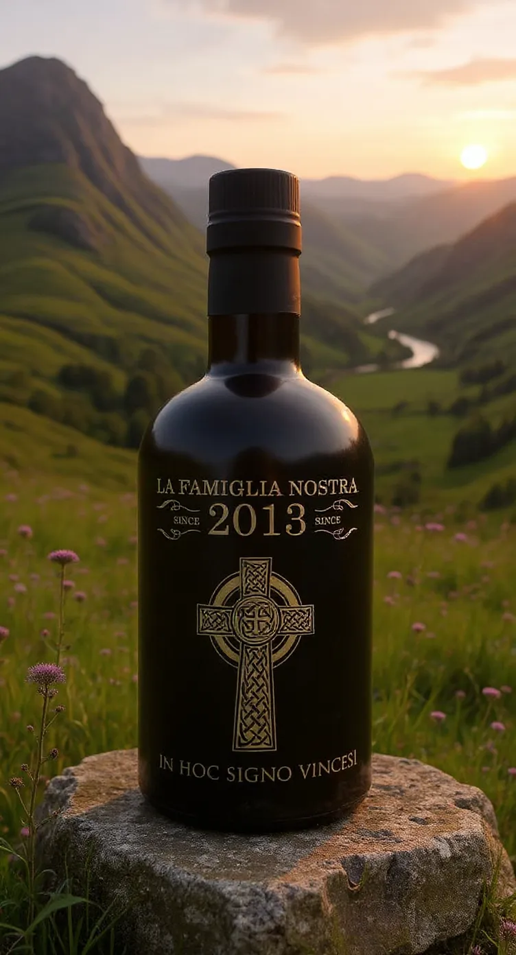 unknown La Famiglia Nostra Celtic Cross