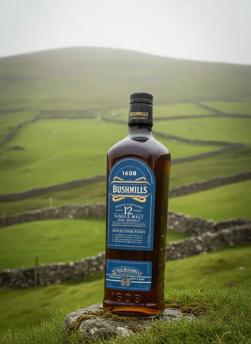 Bushmills 12 Years Aged In Three Woods / Asia Exclusive