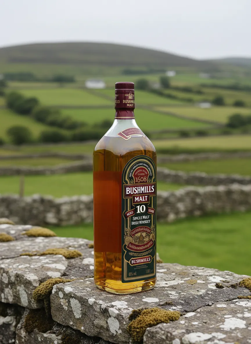 Bushmills 10 Years Malt - alte Ausstattung