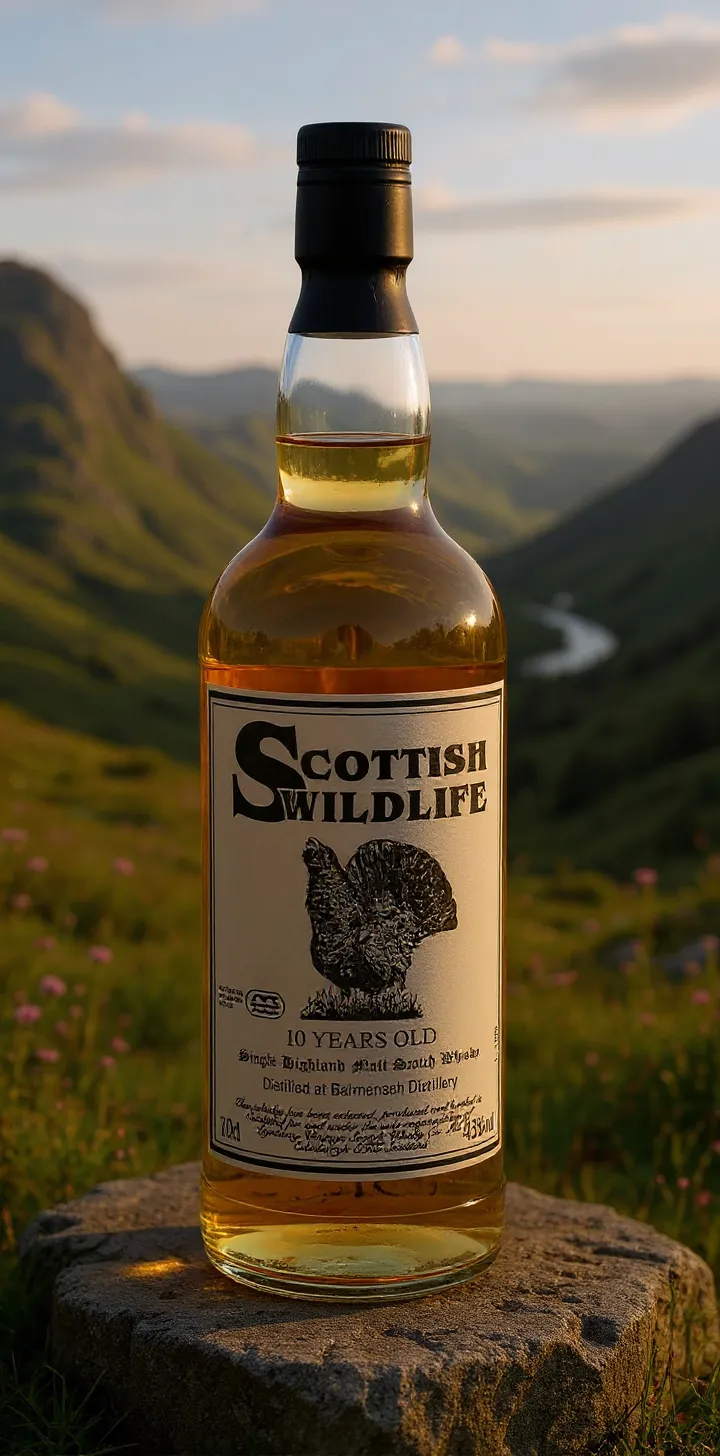 Balmenach 10 Years Scottish Wildlife series