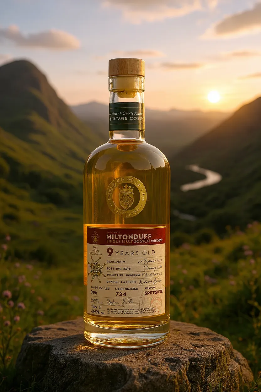 Miltonduff McCallum 2009 McCallum Burgundy Finish