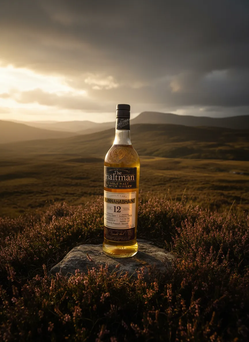 Bunnahabhain Moine 12 Years Old 2010 The Maltman 0,70 ltr 53,1%