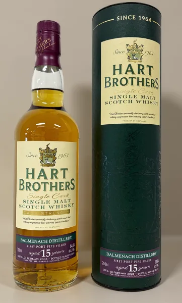 Balmenach 15 Years Old 2008 Hart Brothers 0,70 ltr 54,6%