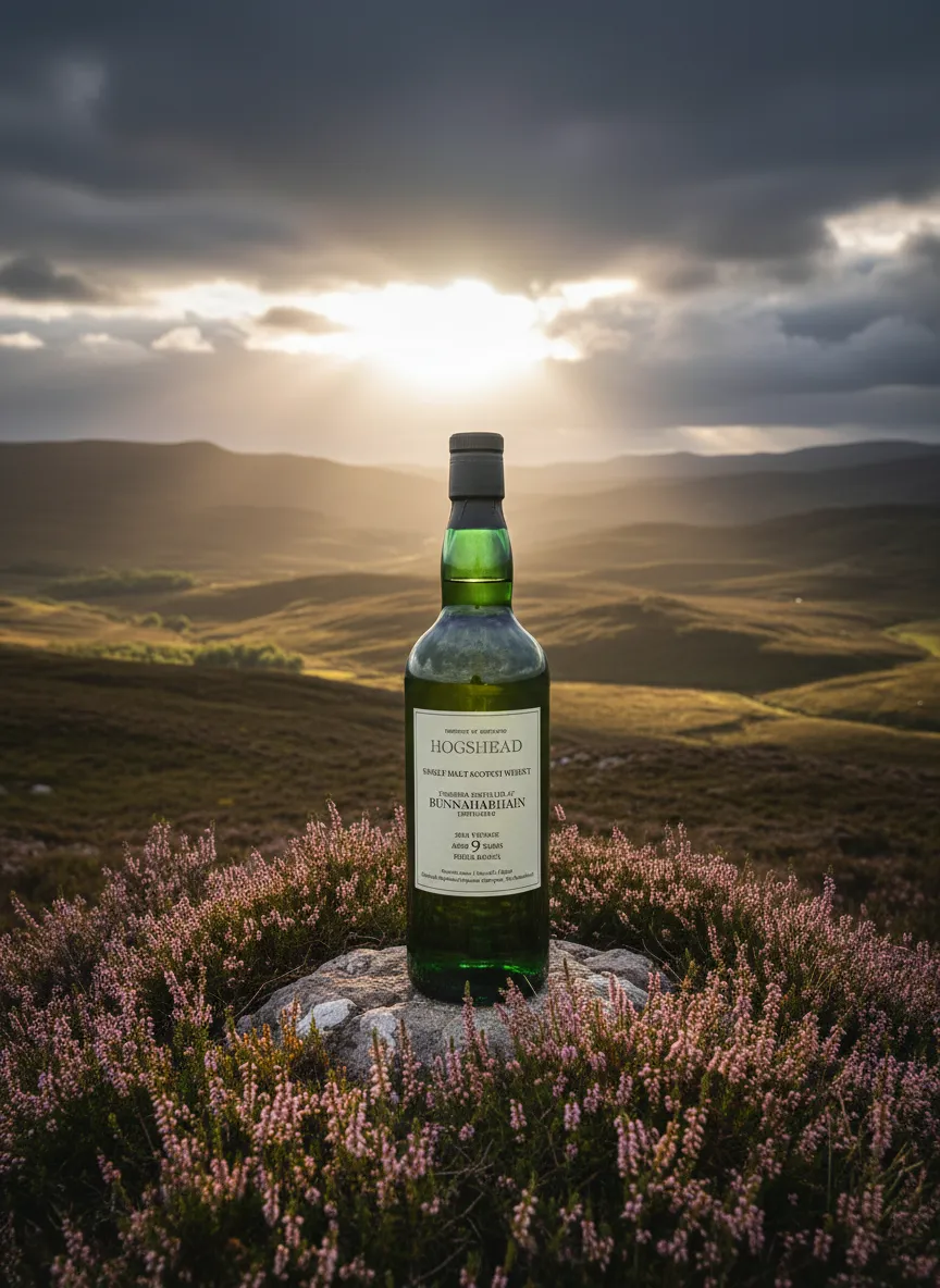 Bunnahabhain Staoisha 9 Years Old 2013 Hogshead Indie 0,70 ltr 48%