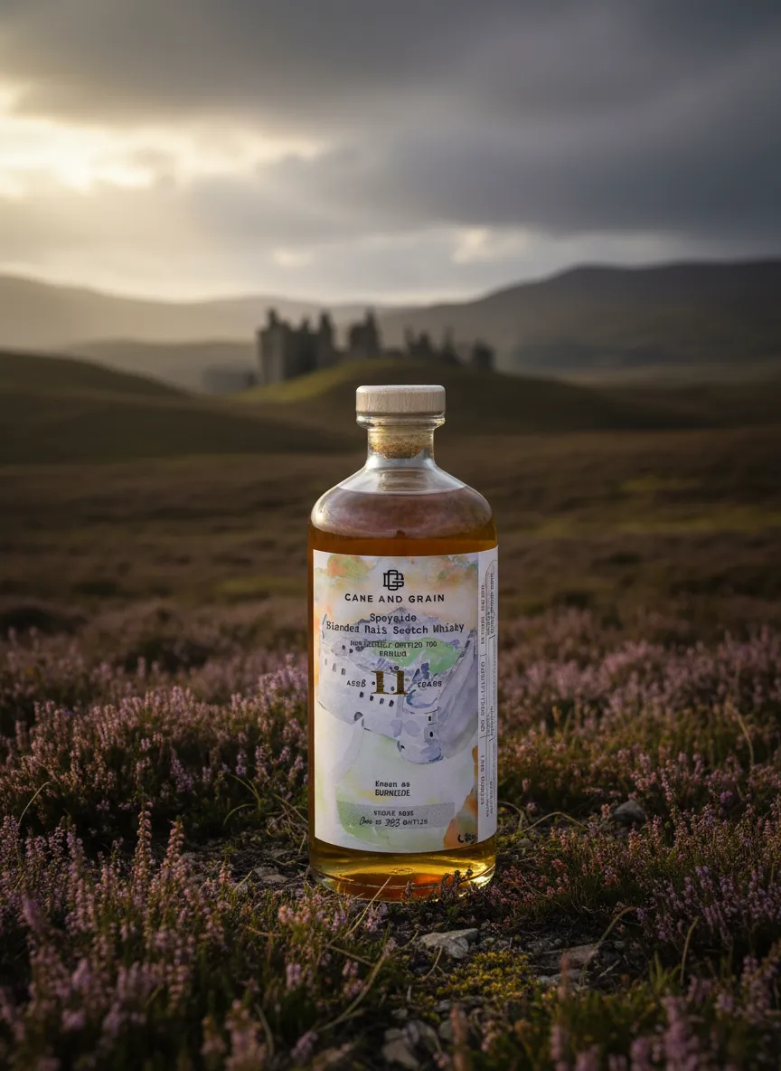 Burnside 11 Years Old 2011 Cane & Grain 0,70 ltr 59,4%