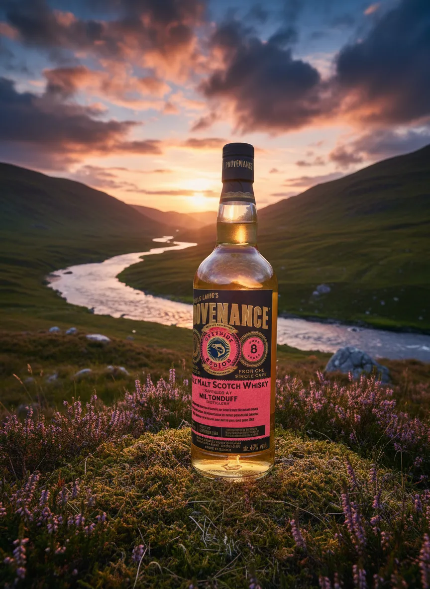 Miltonduff 8 Years Old Provenance 0,70 ltr 46%
