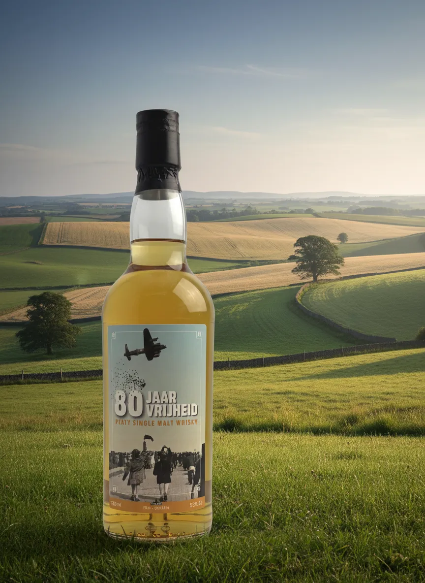 Bunnahabhain Bevrijdings Whisky 80 Jaar Vrijheid (Bunnahabhain Staoisha) 0,70 ltr 55%