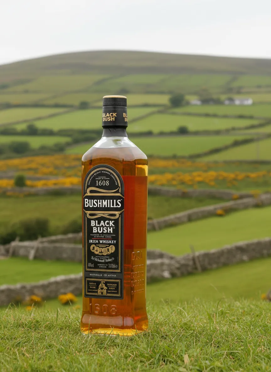 Bushmills Black Bush Tin Case