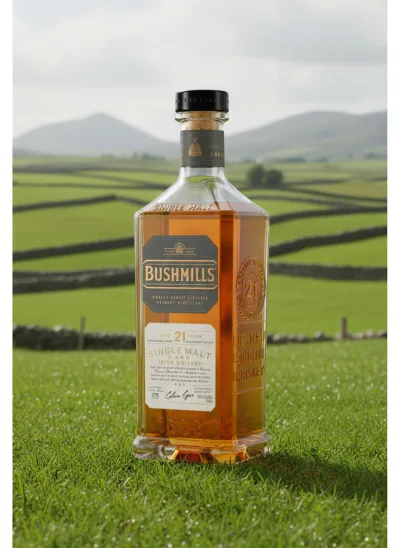 Bushmills Malt - 21 Y, Rare 70cl